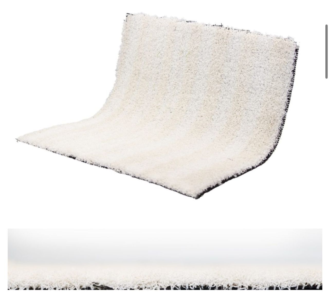 Pasto Sport 12 Blanco – Césped Artificial 12mm Doble Base