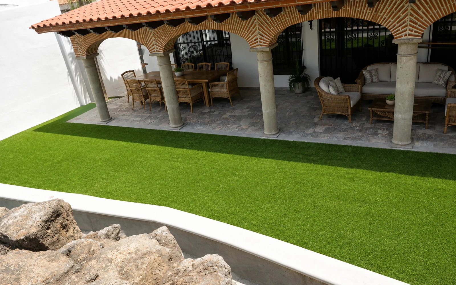 Pasto artificial instalado por MyOasis