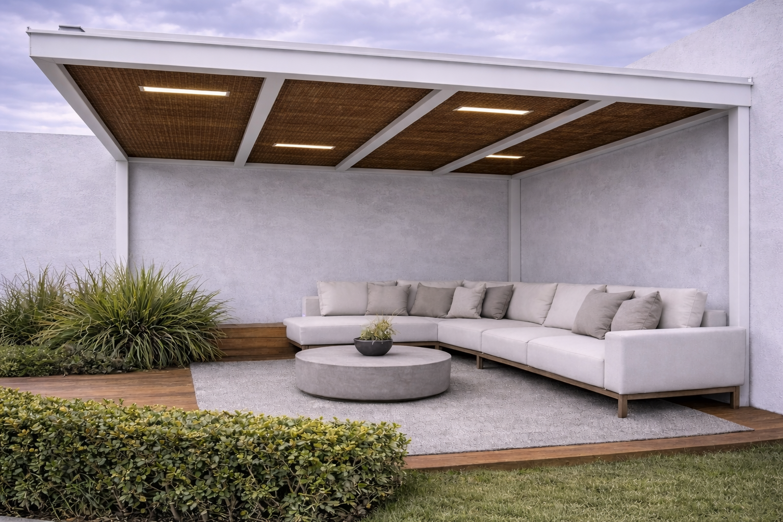 Pérgolas, Roof, Techo de madera