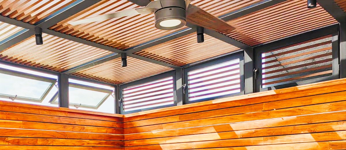 Pérgolas, Roof, Techo de madera